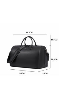 Voyage Genuine Leather Weekender (Black)