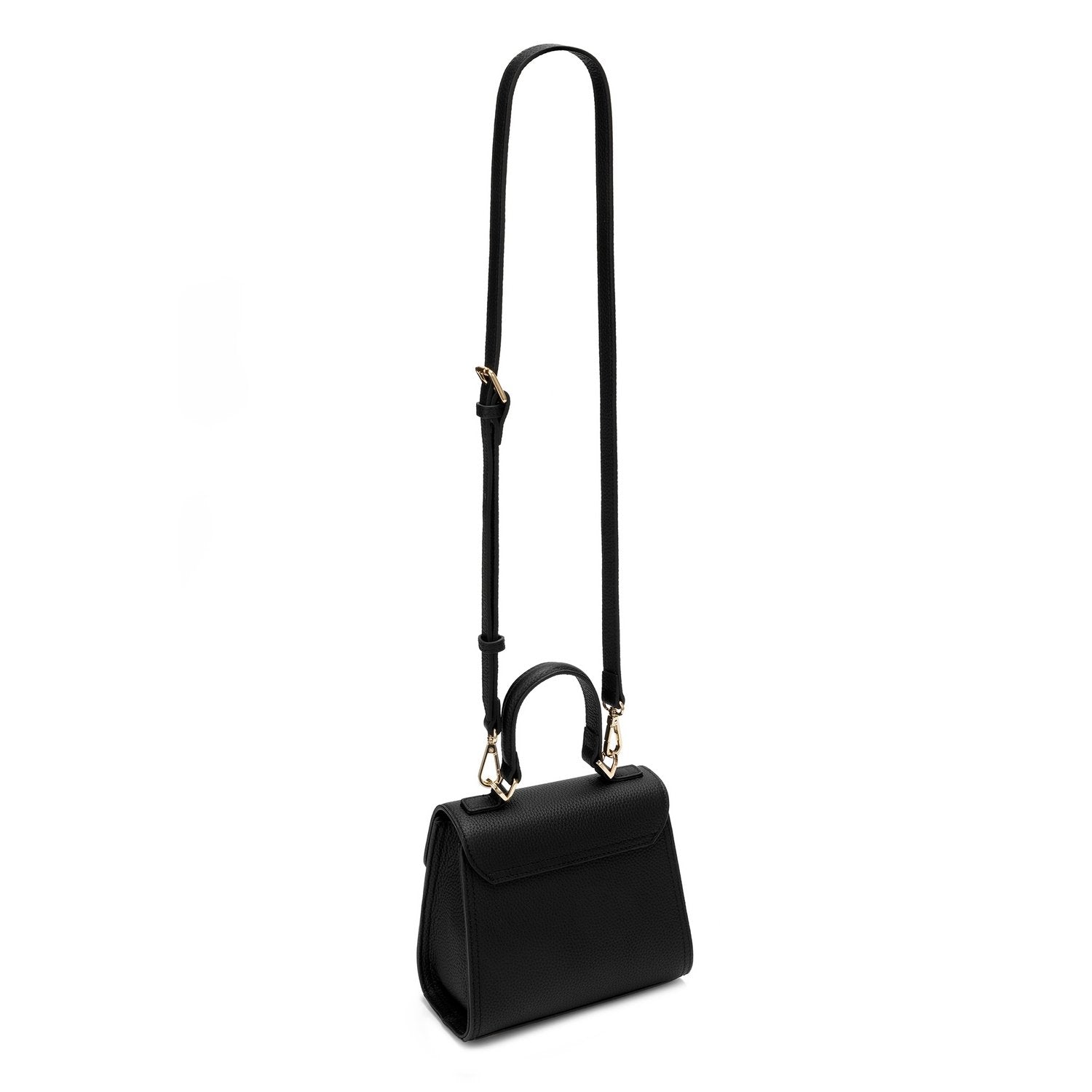 Chloe Genuine Leather Handbag (Black)