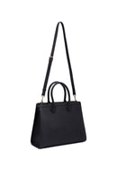 Nora Genuine Leather Handbag (Black)