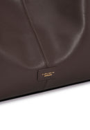 Madeline Genuine Leather Handbag (Brown)