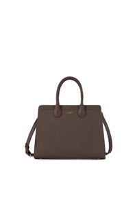Nora Genuine Leather Handbag (Brown)