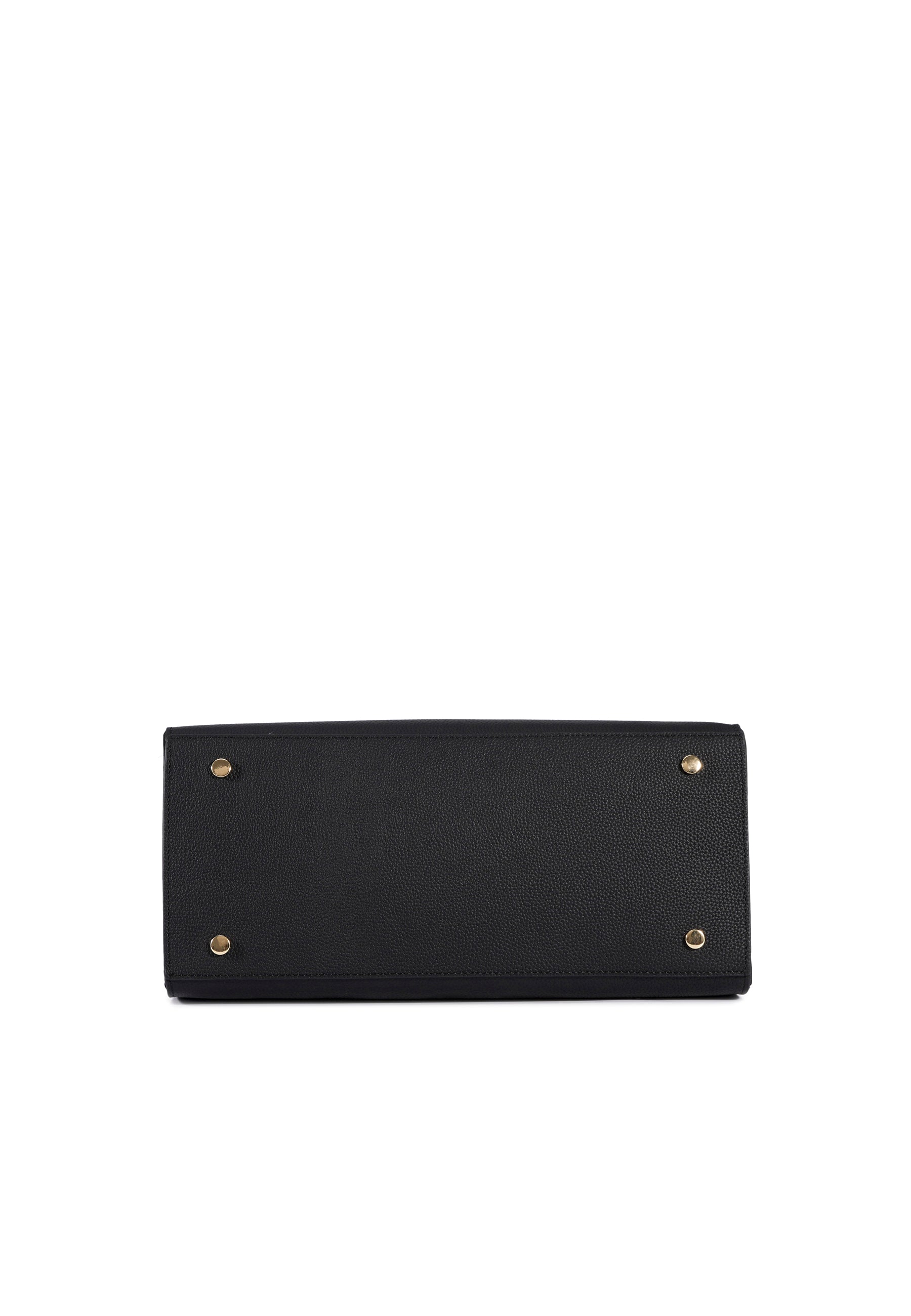 Annabelle Genuine Leather Handbag (Black)