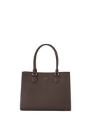 Annabelle Genuine Leather Handbag (Brown)