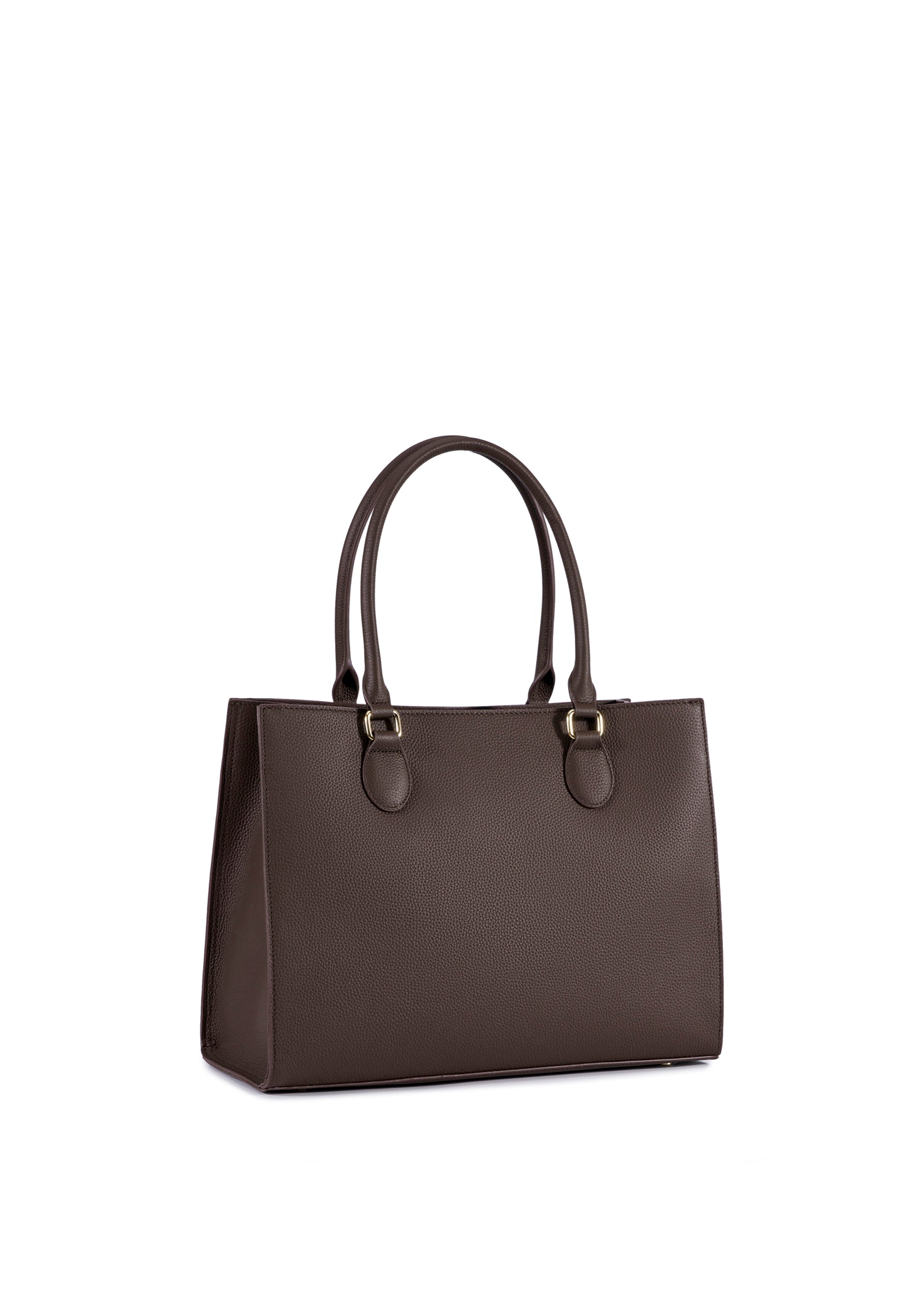 Annabelle Genuine Leather Handbag (Brown)
