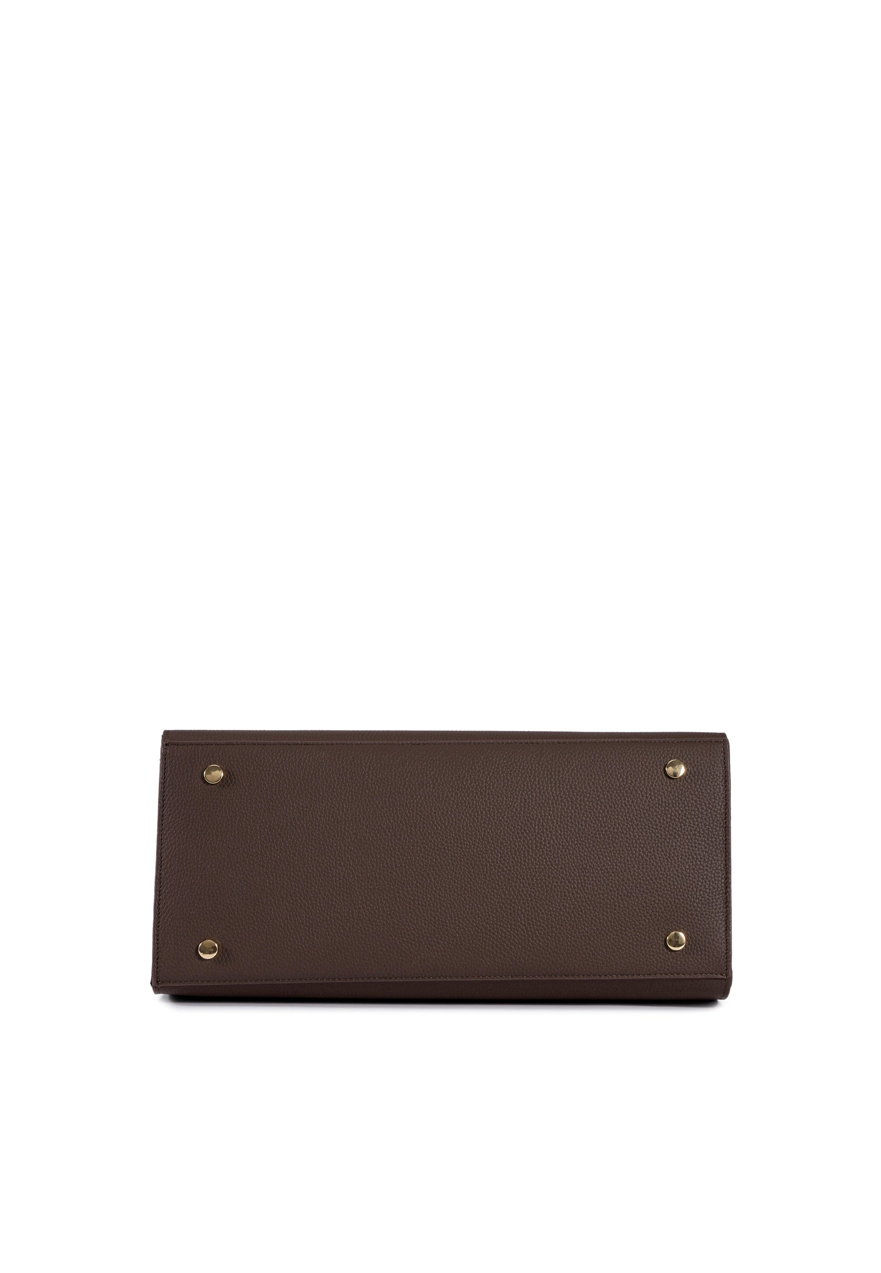 Annabelle Genuine Leather Handbag (Brown)