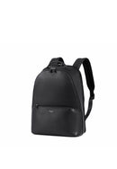Louvre Genuine Leather Backpack (Black)