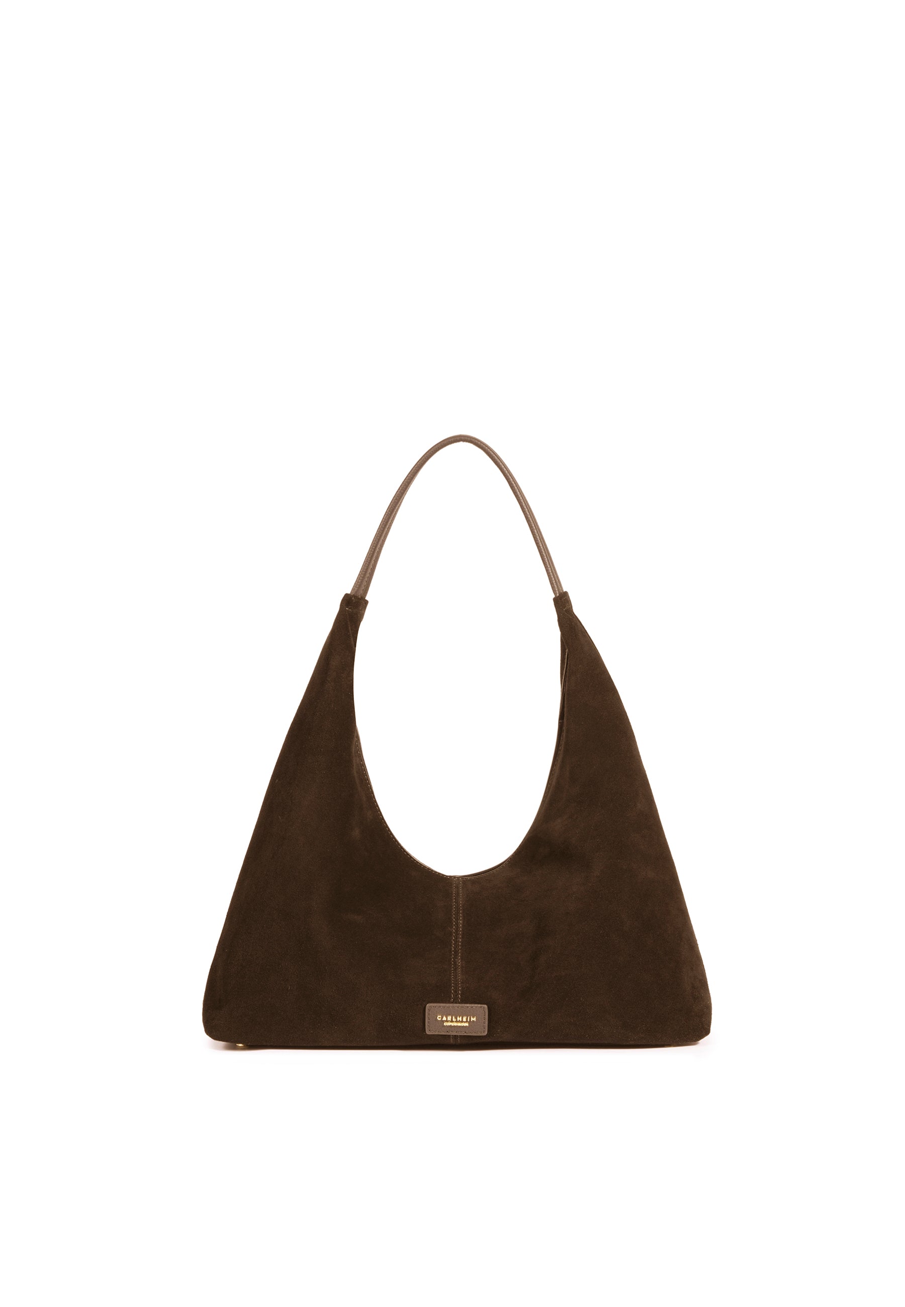 Eliana Suede Handbag (Brown)