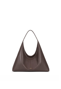 Madeline Genuine Leather Handbag (Brown)