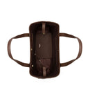 Evelyn Genuine Leather Handbag (Brown)