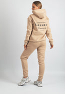 Harper Branded Hoodie (Tan)