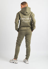 Harper Branded Hoodie (Safari Green)