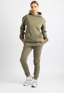 Harper Branded Hoodie (Safari Green)