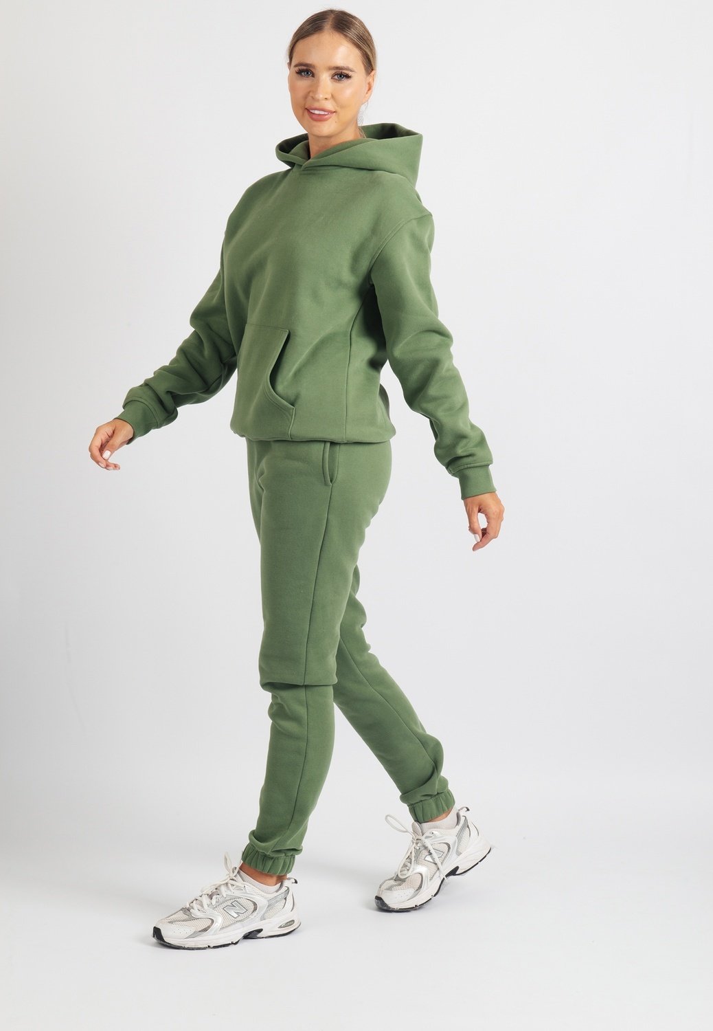 Harper Branded Hoodie (Green)