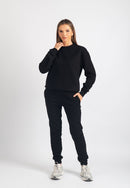 Harper Branded Sweatshirt (Black)