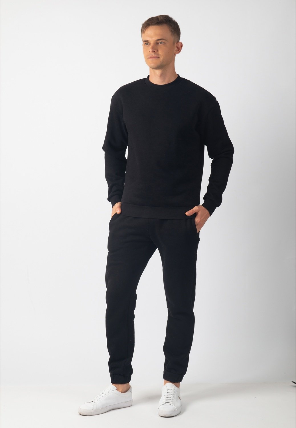 Hudson Branded Sweatshirt (Black)