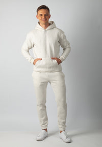 Hudson Hoodie (Marl White)