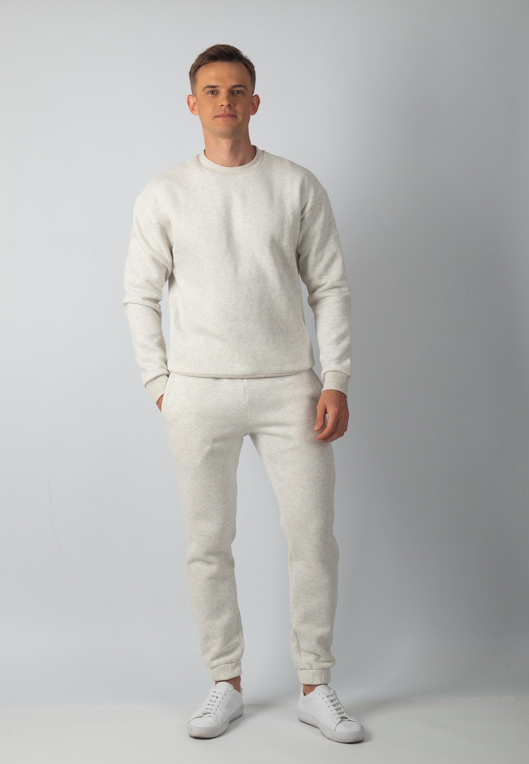Hudson Sweatshirt (Marl White)