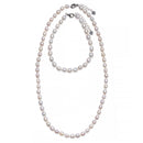 Natural pearl DIANA necklace & bracelet