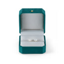 Natural pearl round DIANA earrings