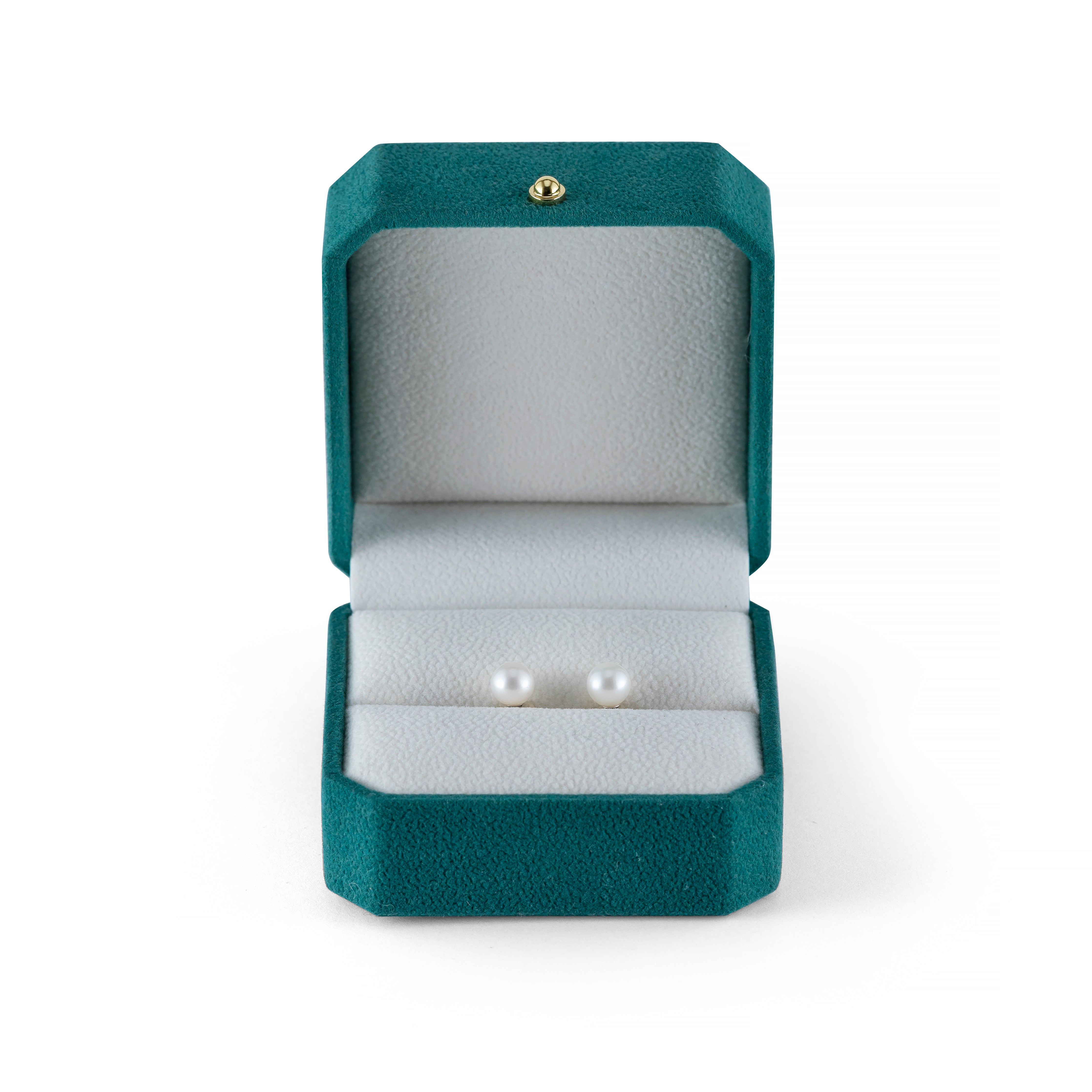 Natural pearl round DIANA earrings