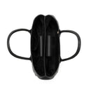 Selena Genuine Leather Handbag (Black)