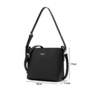 Selma Genuine Leather Handbag (Black)