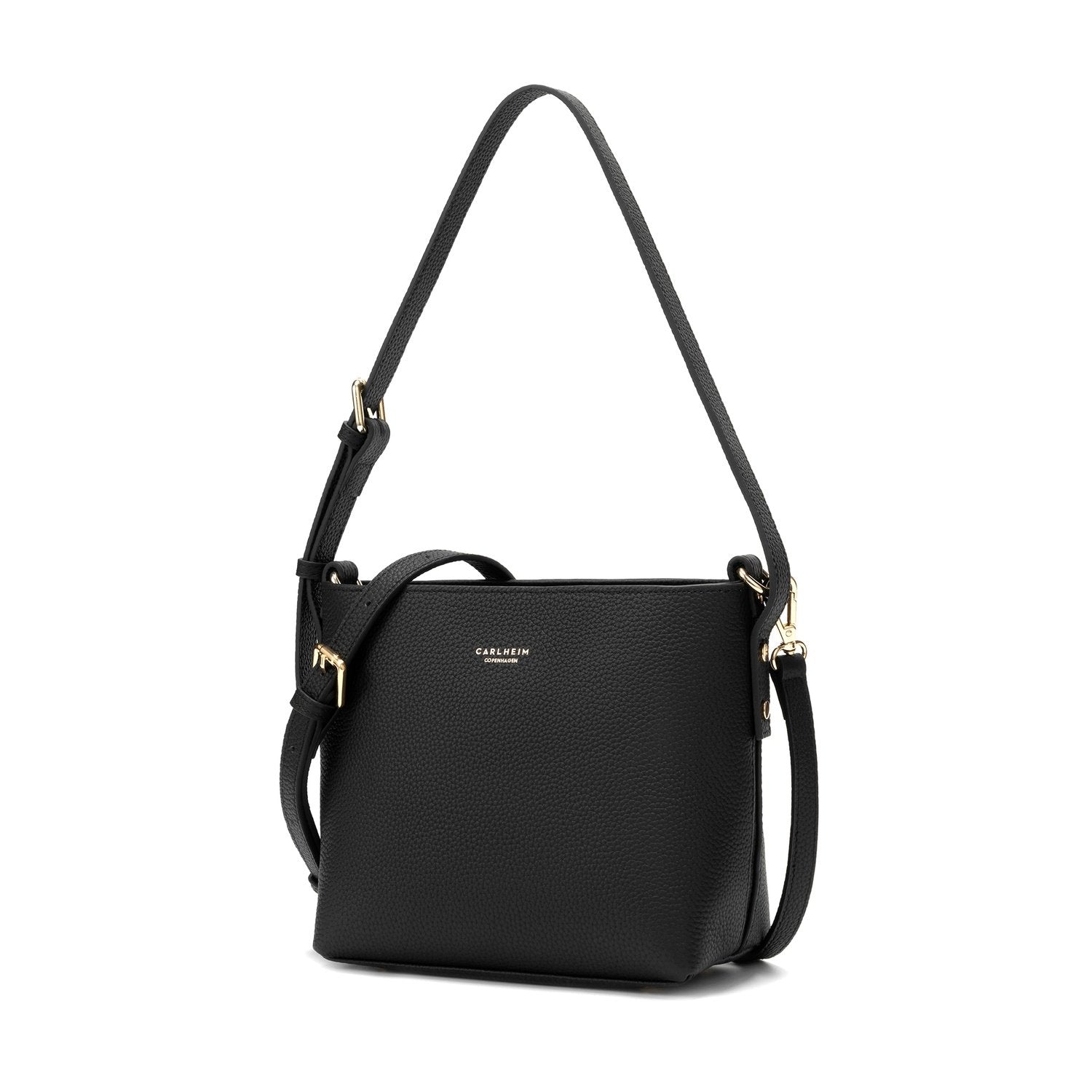 Selma Genuine Leather Handbag (Black)