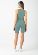 Serenita Shorts 8" (Mineral Blue)