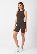 Serenita Shorts 8" (Light Plum)