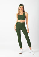 Serenita Sports bra (Khaki Green)