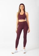 Serenita Sports bra (Burgundy)