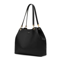 Stella Genuine Leather Handbag (Black)