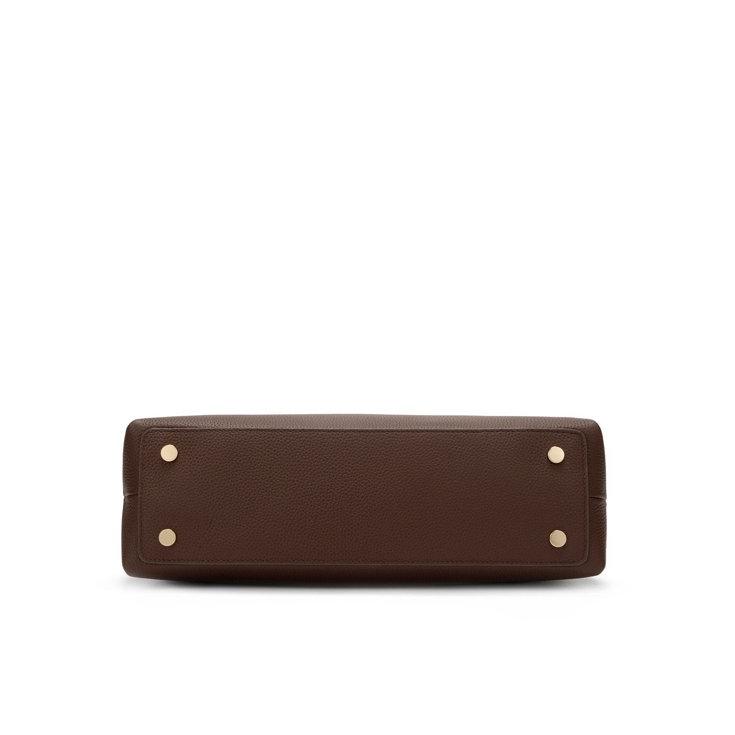 Vera Genuine Leather Handbag (Brown)