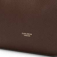 Vera Genuine Leather Handbag (Brown)