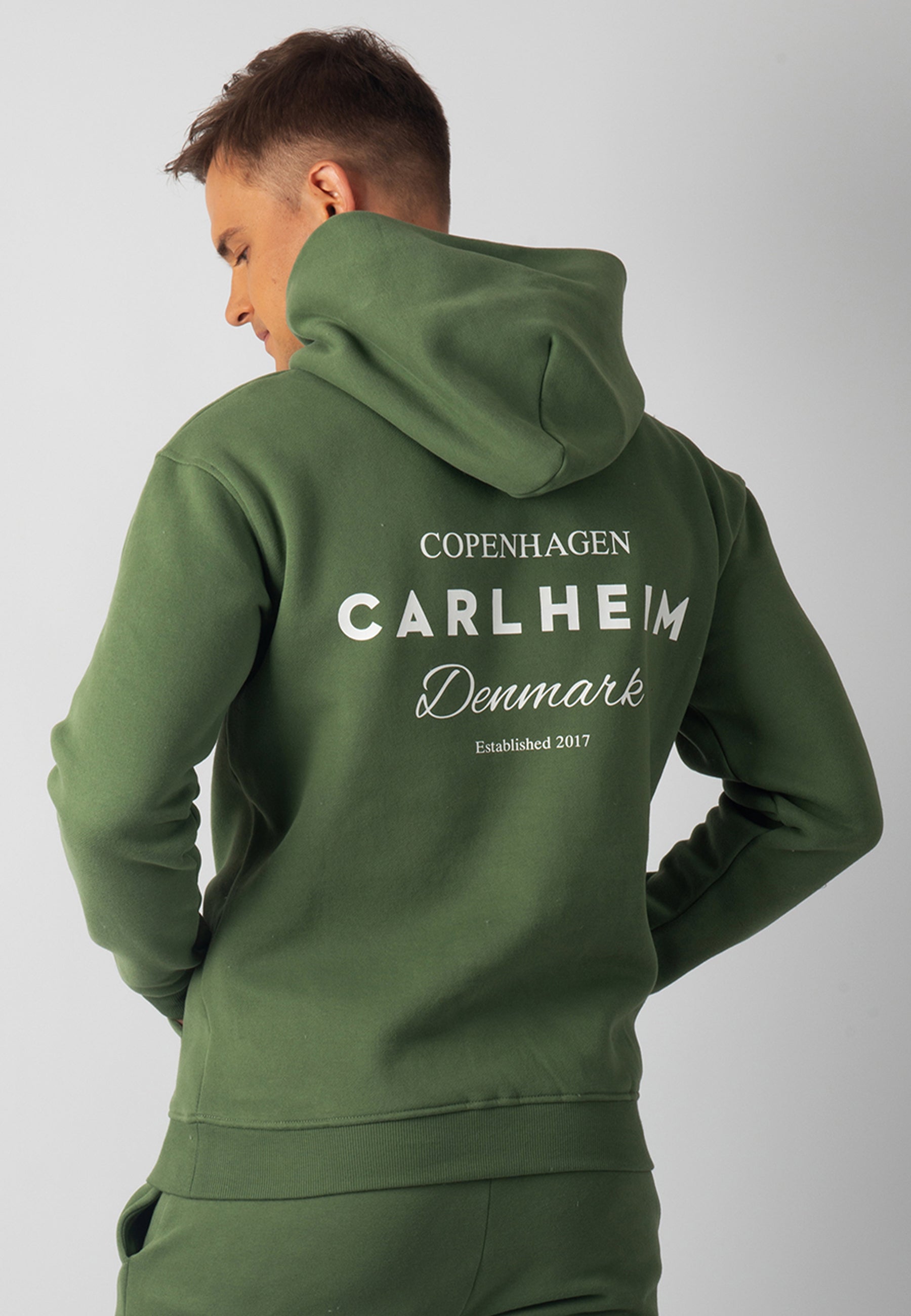 Hudson Branded Hoodie (Green)