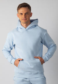 Hudson Branded Hoodie (Ice Blue)