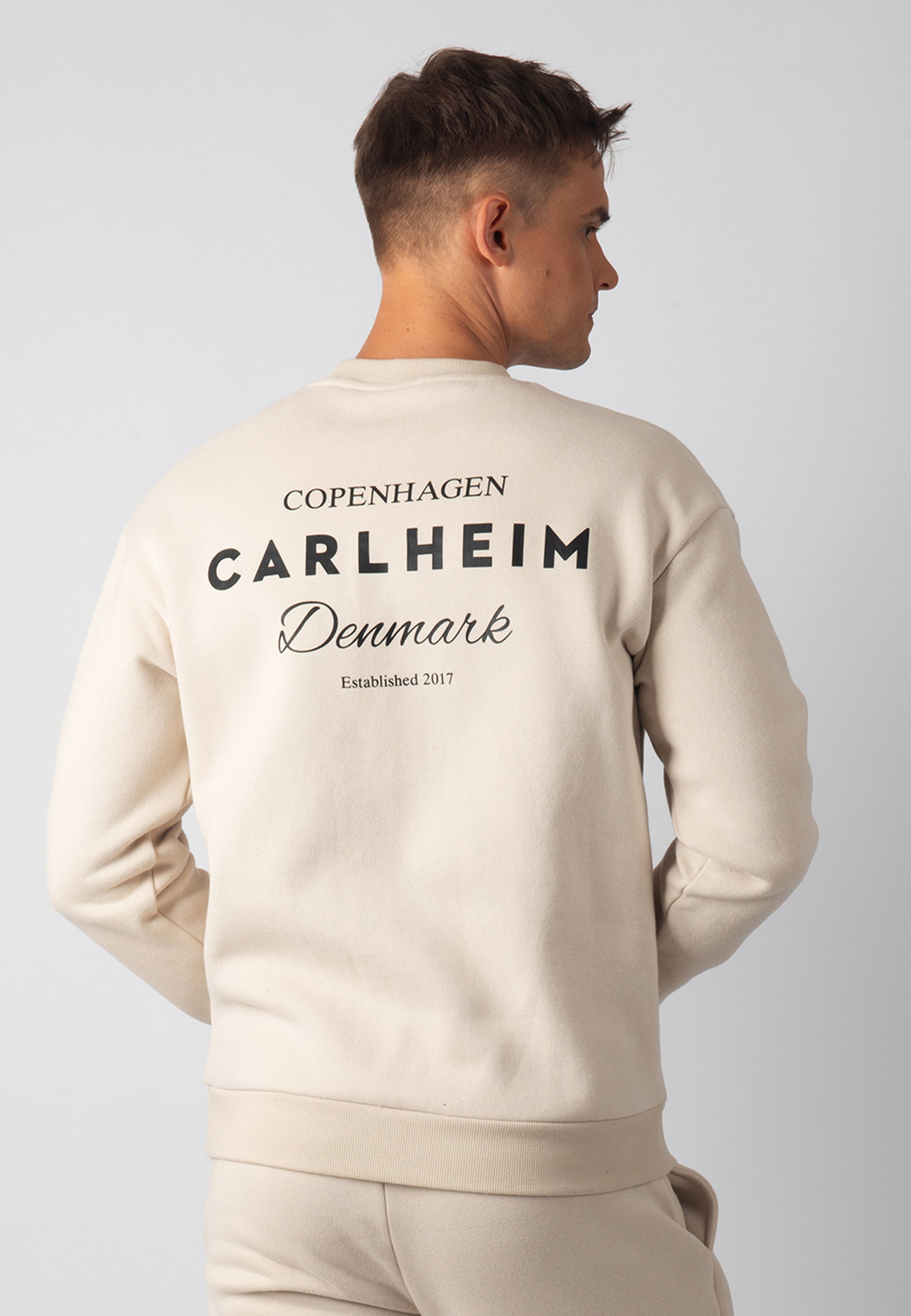 Hudson Branded Sweatshirt (Beige)