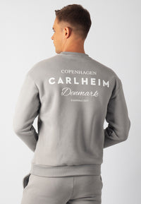 Hudson Branded Sweatshirt (Stone Grey)