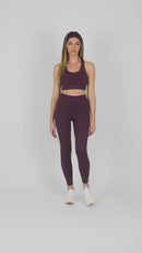 Serenita Sports bra (Burgundy)