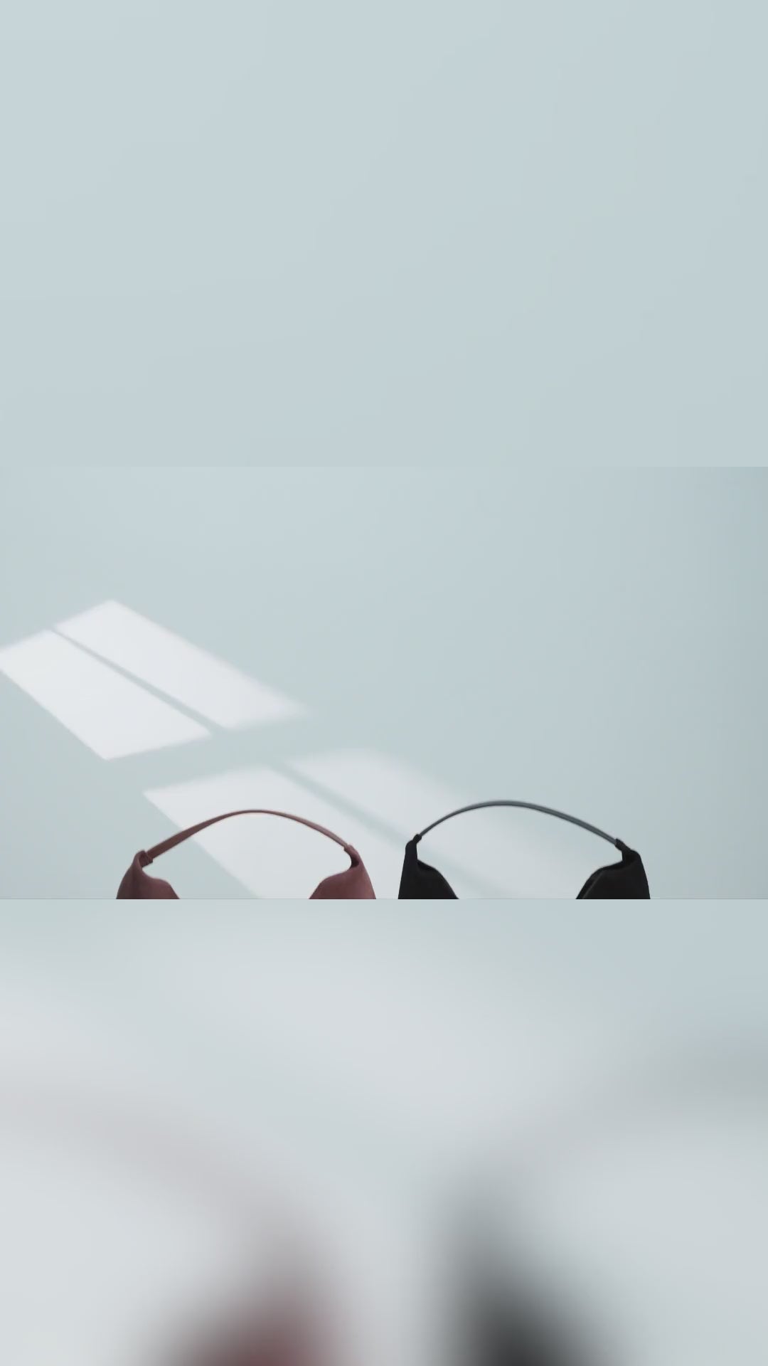 Eliana Suede Handbag (Black)