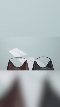 Madeline Genuine Leather Handbag (Brown)