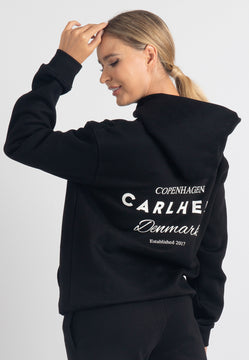 Harper Branded Hoodie (Black)