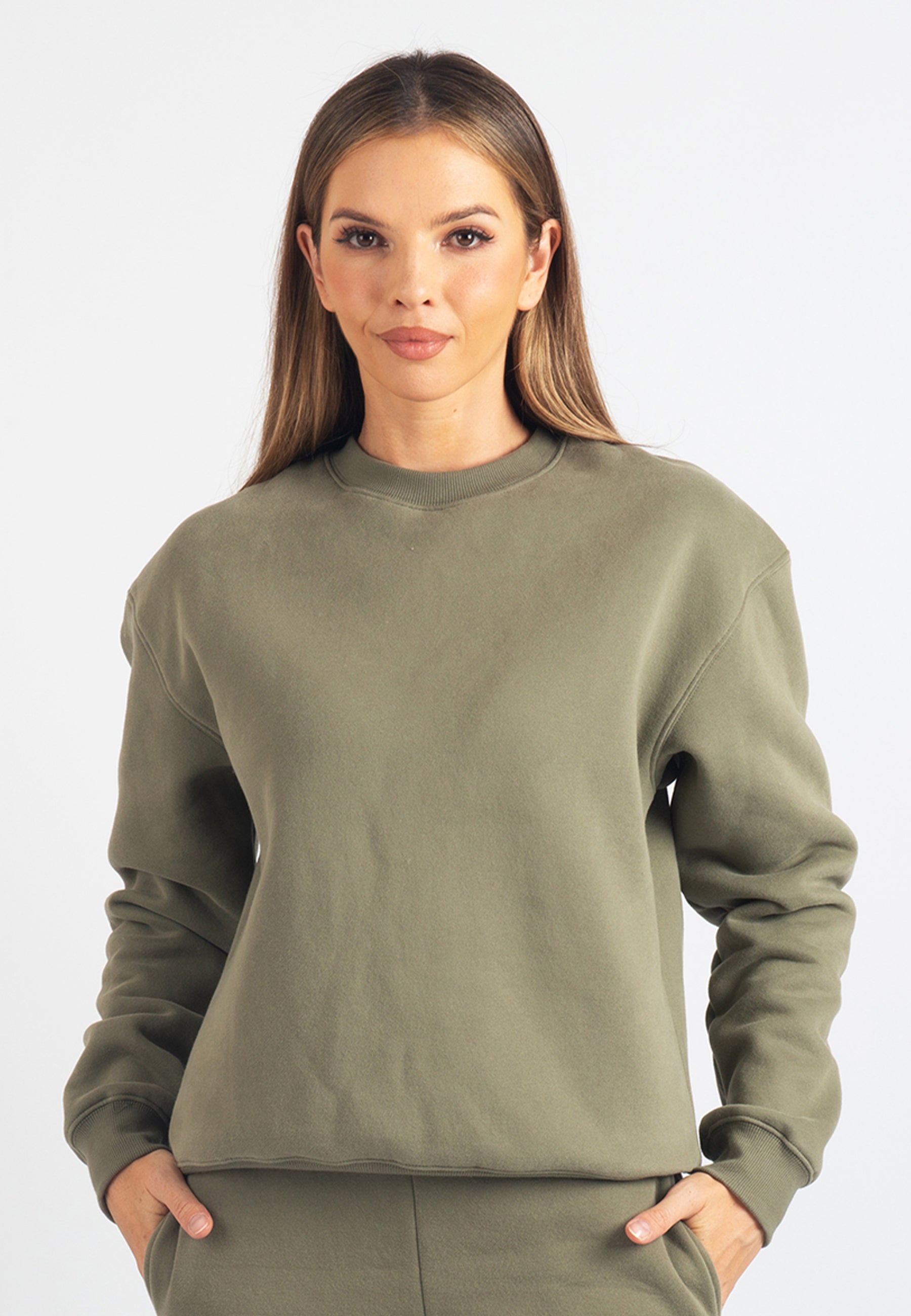 Harper Sweatshirt (Safari Green)